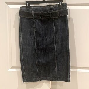 7 for all Mankind denim skirt